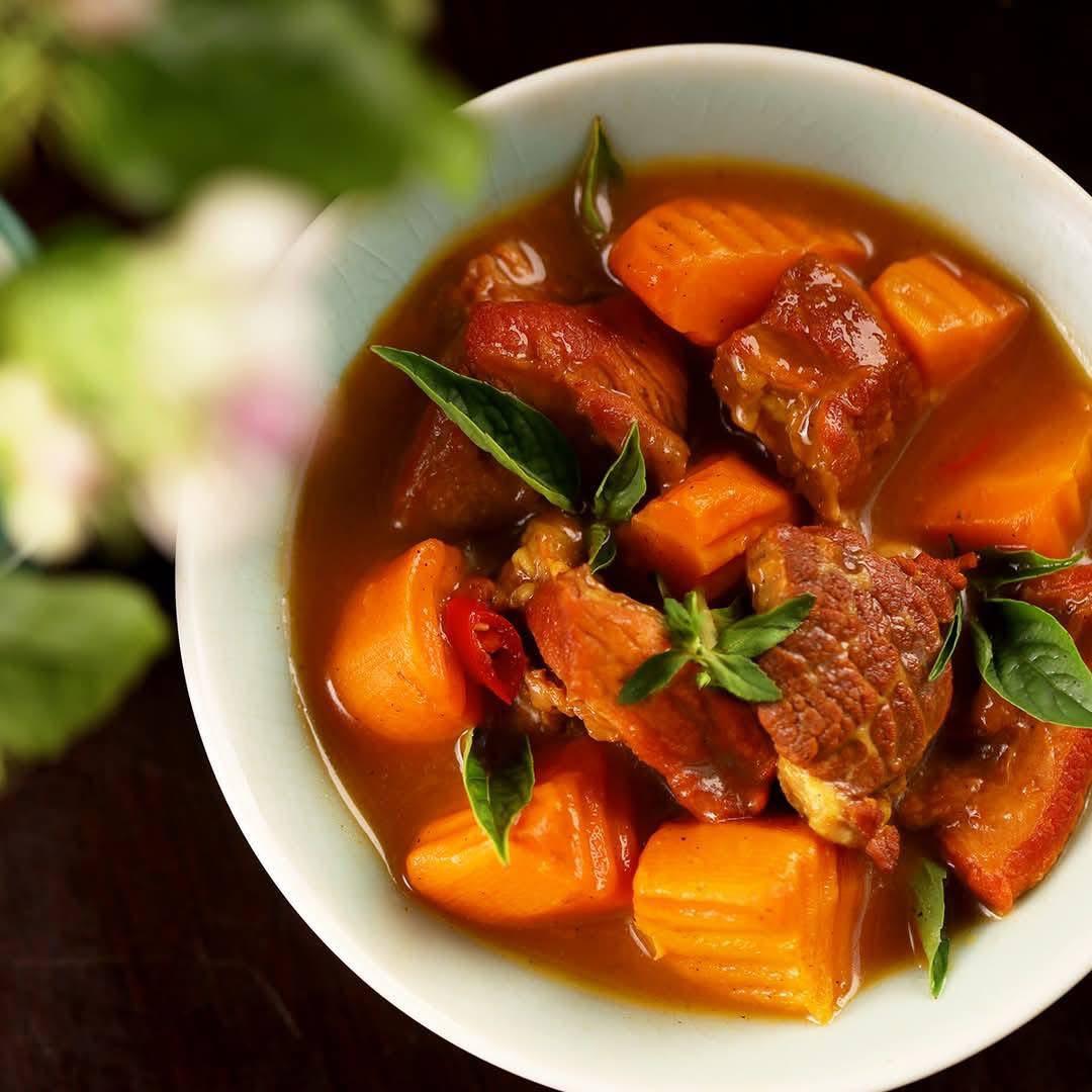 Vietnamese curry clay pot at Gao Vietnamese Cuisine Eastbourne
