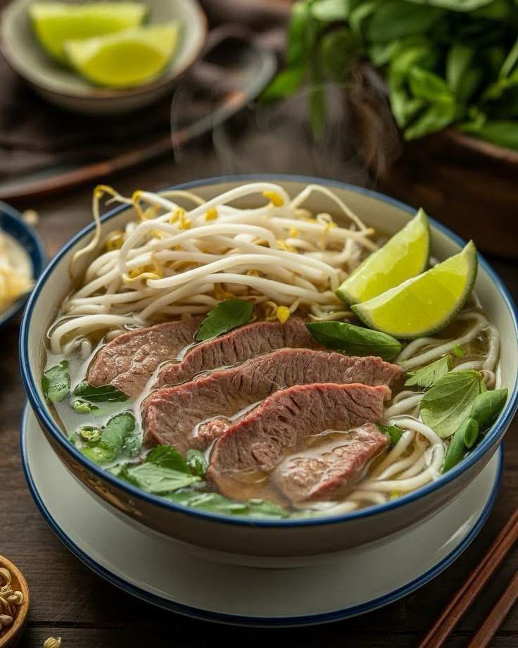 Vietnamese vermicelli noodles with braised pork at Gao