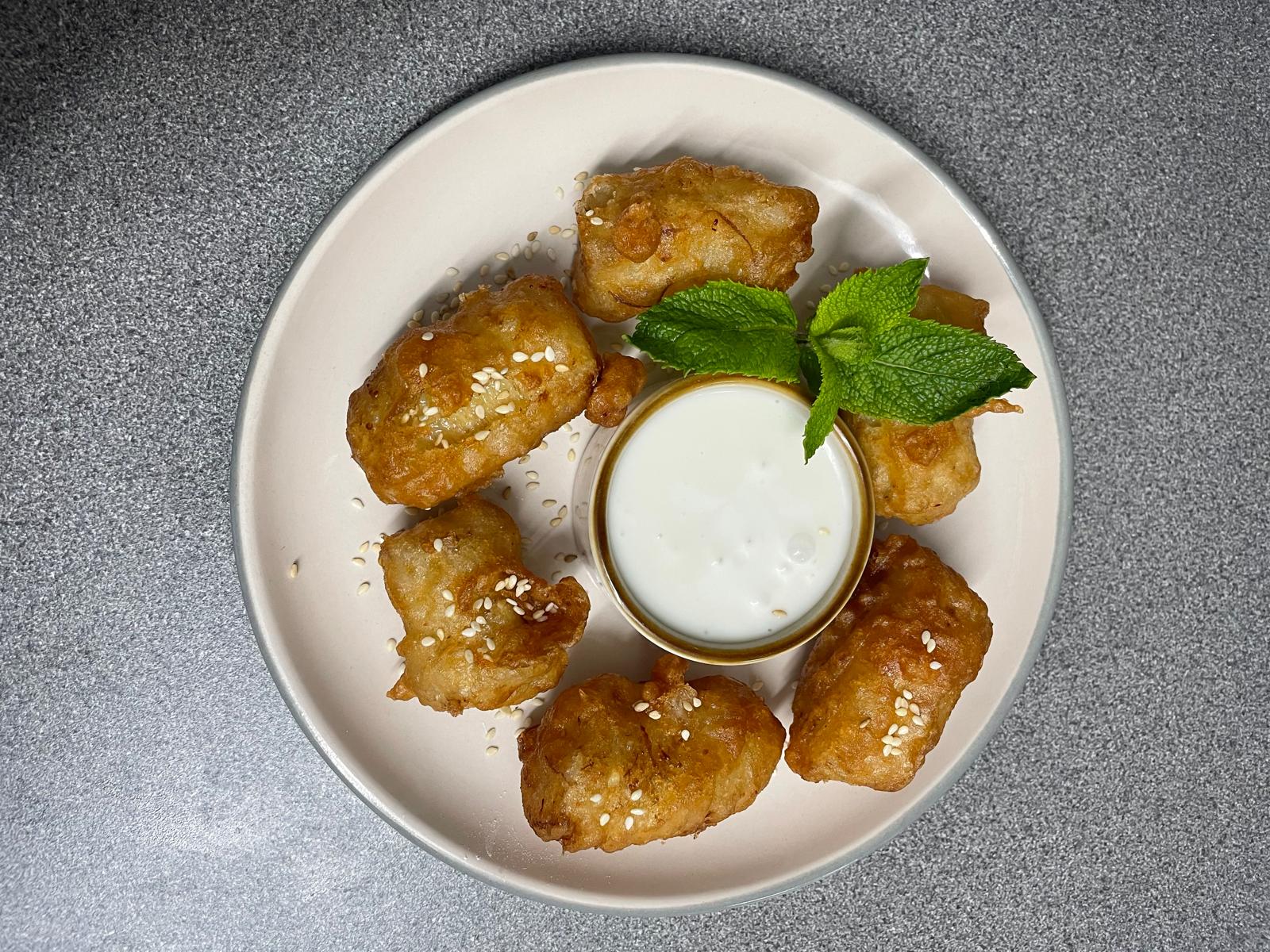 Crispy fried spring rolls at Gao Vietnamese Cuisine Eastbourne