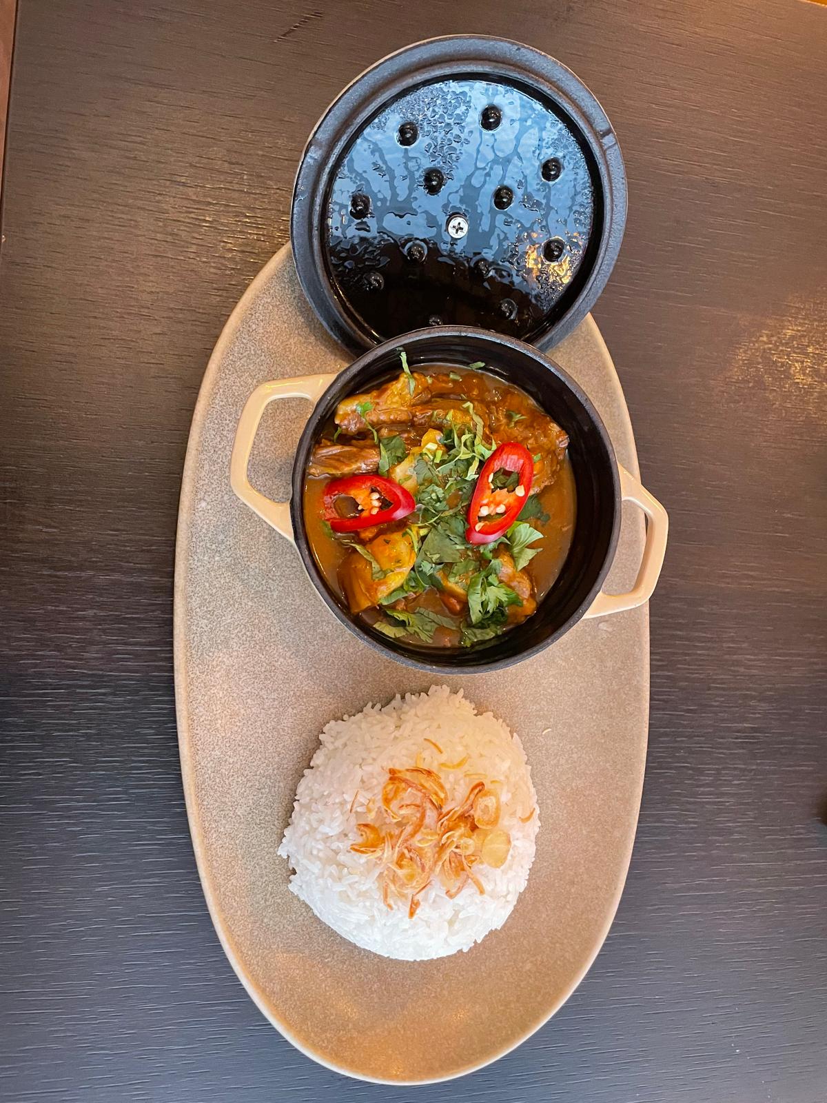 Vietnamese beef stew Bun Bo Sot Vang at Gao Eastbourne
